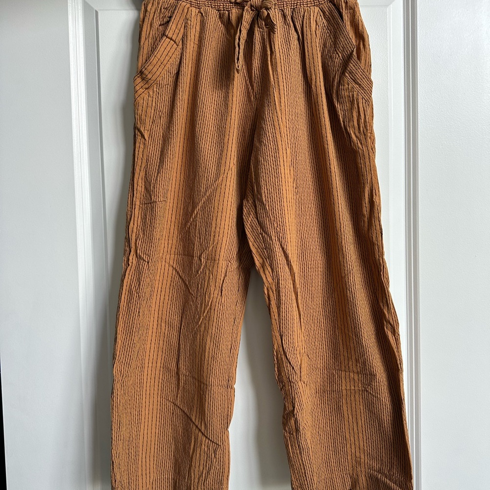 Sienna Sky Tan Capris Relaxed Fit